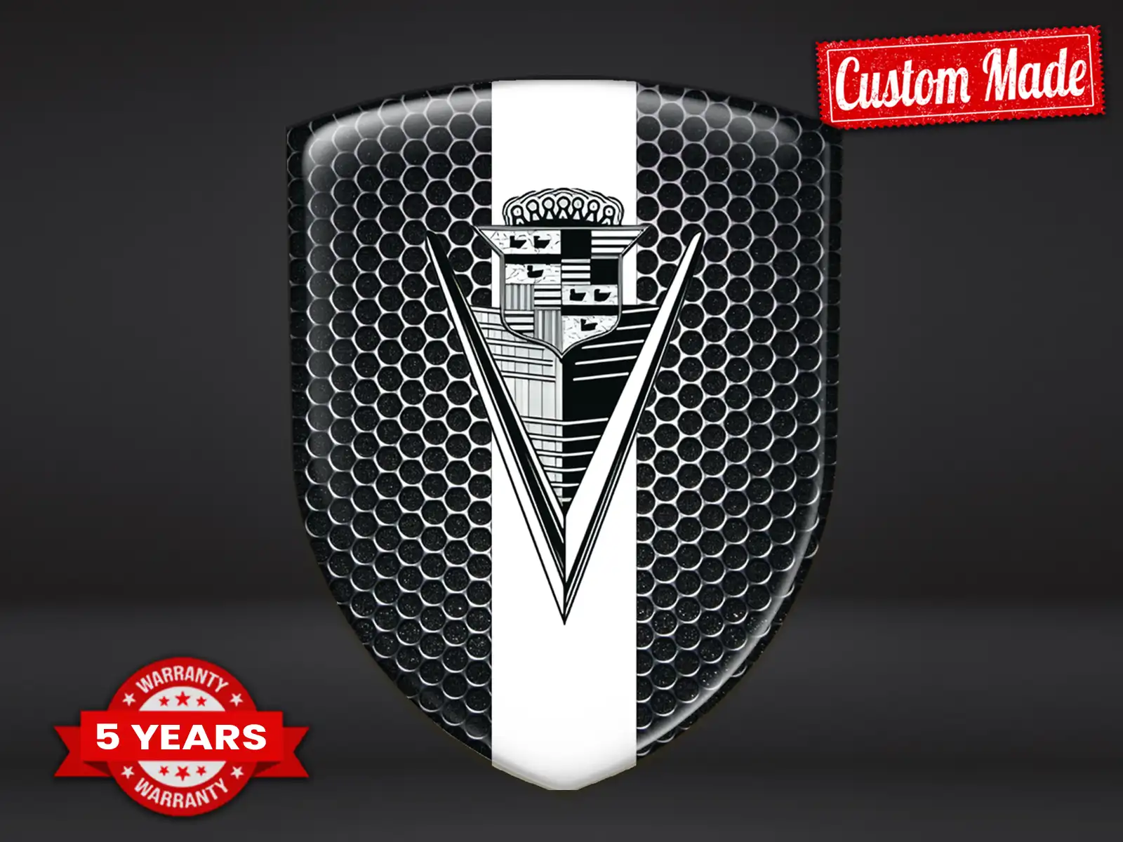 Cadillac Stickers Logo Auto Max Durable Design Stylé Pro ST